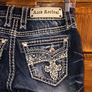 Rock Revival straight leg jeans 24